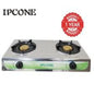 Ipcone Cooker 2 Burner Gas Tabletop Stainless Steel 7102