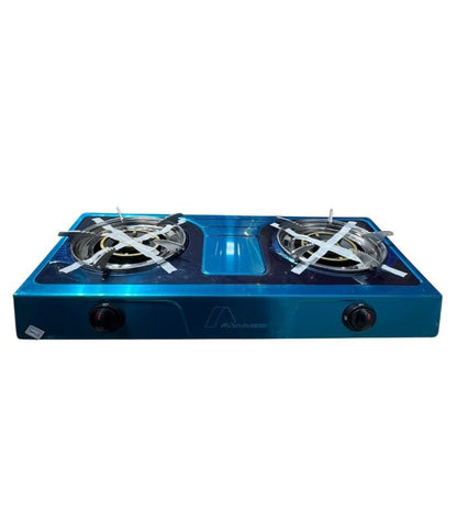 Amaze Cooker 2 Cast Iron Burners Stainless Steel