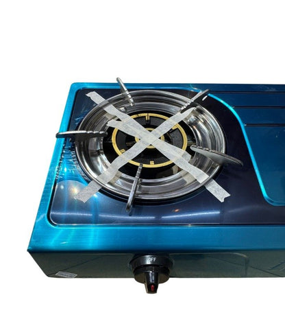Amaze Cooker 2 Cast Iron Burners Stainless Steel