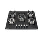 Bolesi Hob Built-in 5gas Tampered Glass Cooker HB-57005