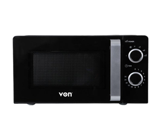 Von Microwave Oven Solo 20L – Black VAMS-20MGX