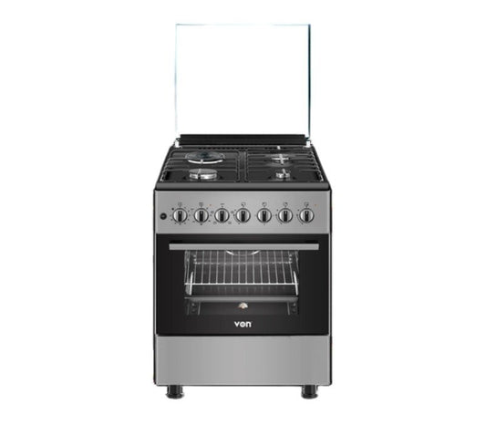 Von Cooker 3 Gas + 1 Electric VCF663141FFS Silver