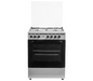 VON Cooker 4 Gas + Electric oven  VCF664061FSX Cast Iron Semi Inox