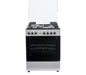 Von Cooker 3 Gas + 1 Electric VCF653131NSY Enamel Black Inox Grey