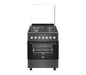 Von Cooker 3 Gas + 1 Electric VCF663151FFG Graphite Grey