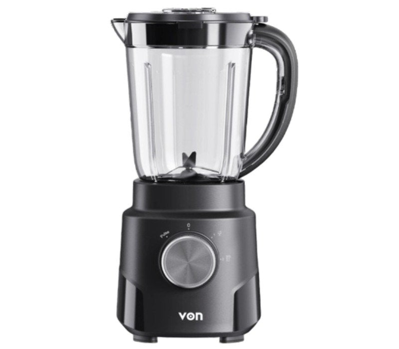 Von Blender 2 in 1 With Grinder 1.5L 500W - Black VBP501NLB