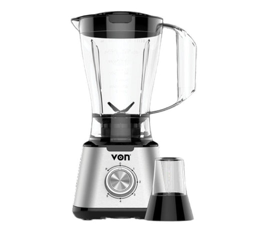 Von Blender 2 In 1 With Grinder 1.5L Jar - 600W VSBT06MNX