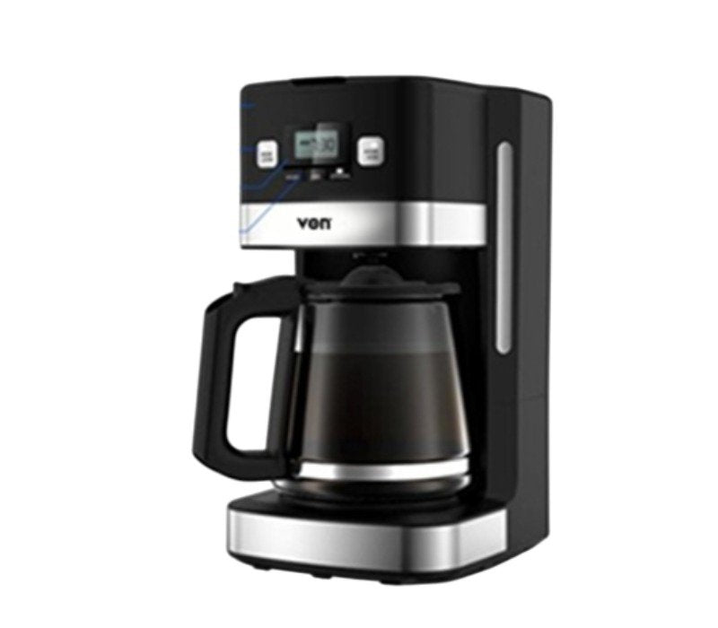 Von Coffee Maker Drip 1.8L- Black VCMD-901DK