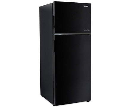 Haier Fridge 357L Top Mount Black Inverter/No Frost HRF-385BS