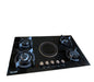 Bolesi Hob Built-in 4gas 1 Electric Tampered Glass Cooker HB-59035D