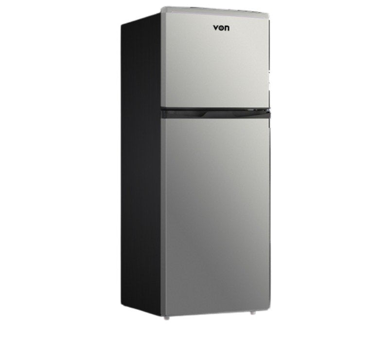 Von Fridge Double Door 138L Silver VART-19DHS