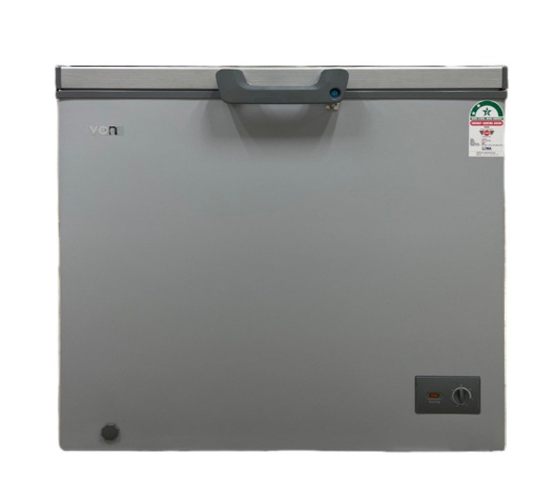Von Chest Freezer 198L Silver VAFC20DHG
