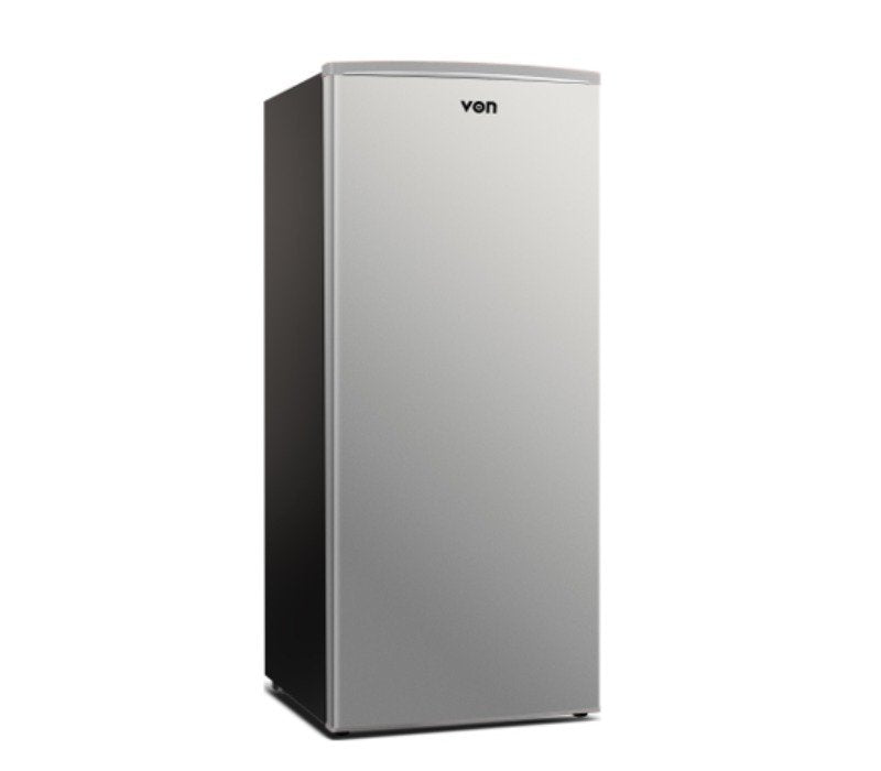 Von Fridge Single Door 190L Inox VRS-190DRHX