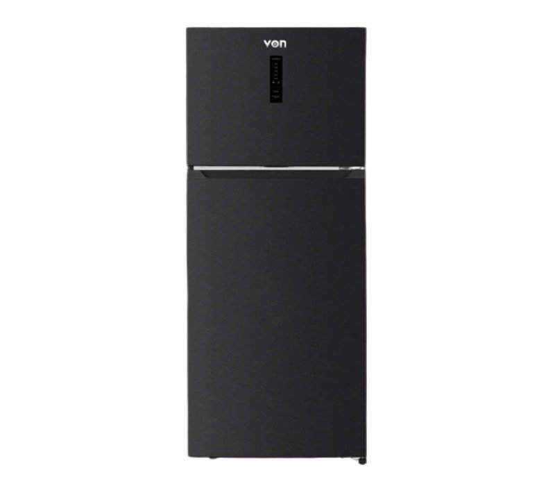 Von Fridge Non-Frost Double Door Inverter 415L - Dark Inox VRT-420NVAK