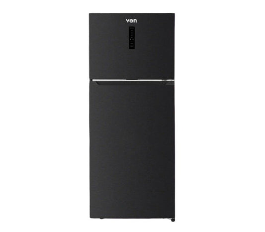 Von Fridge Non-Frost Double Door Inverter 415L - Dark Inox VRT-420NVAK