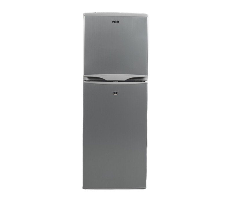 Von Fridge Double Door 134L - Silver VART-22DHS
