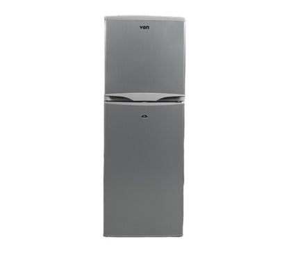 Von Fridge Double Door 134L - Silver VART-22DHS