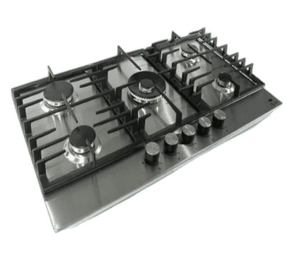 Tlac Hob 5 Gas with 1 Wok Burner Stainless Steel 90cm TGH9034SS