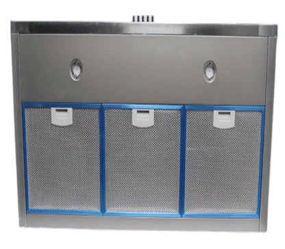 Tlac Hood T-Shaped Chimney 90cm TCH9014SS
