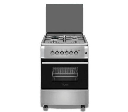 Roch Cooker 50x55CM 3 Gas Burners + 1 Hotplate - Silver RECK-531SS
