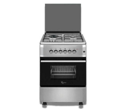 Roch Cooker 50x55CM 3 Gas Burners + 1 Hotplate - Silver RECK-531SS