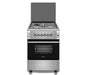 Roch Cooker 50x55CM 3 Gas Burners + 1 Hotplate - Silver RECK-531SS