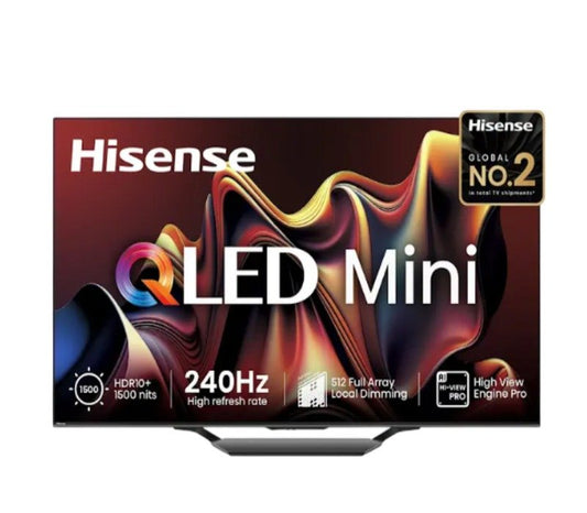Hisense Tv 65 Inch Smart 4K Mini-LED ULED  65U7NKKEN