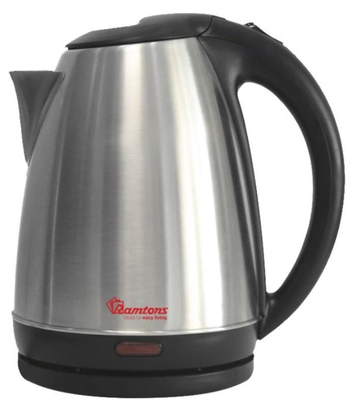 Ramtons Cordless Electric  Kettle 1.7 Liters  Stainless steel- RM/570