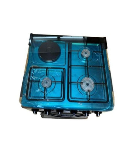 Volsmart Cooker 3 Gas + 1 Electric Plate  Electric Oven 60*60 VGS-681