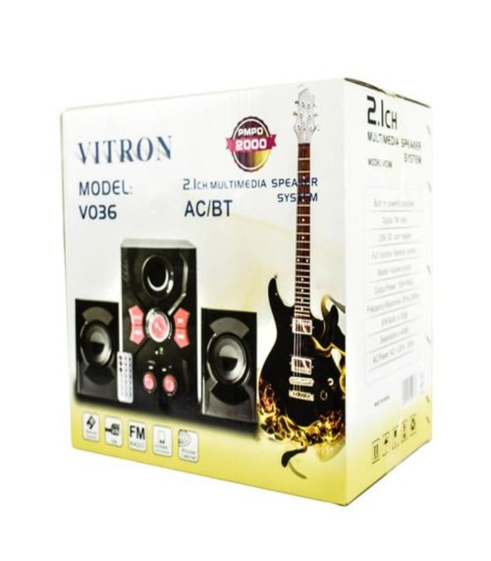 Vitron Speaker Subwoofer Mini Home Theatre System V-036
