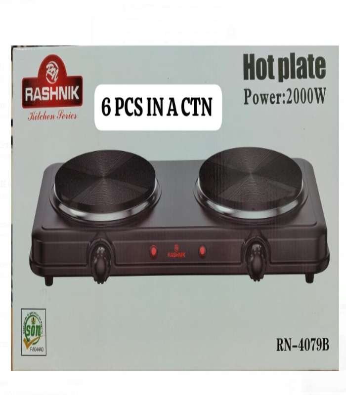 Rashnik Cooker Double  Hotplate RN-4079B