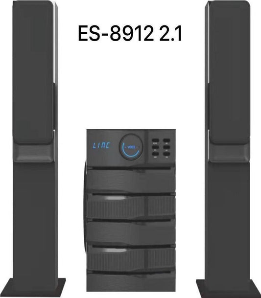 Eastsonic  Speaker, 2.1nch Multimedia Audio system ES-8912