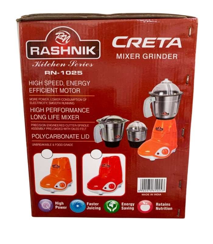 Rashnik Blender, Electric Mixer And Grinder – 550 Watts RN-1025