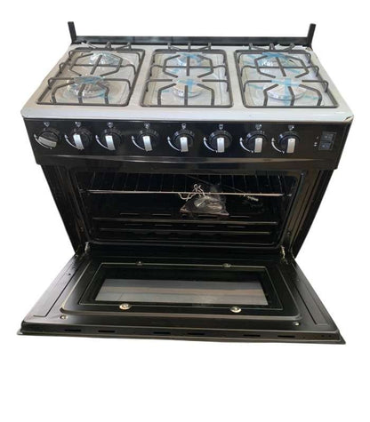 Sarahtech Cooker, 6 Gas Burner With Gas Oven 60*90, ST80FS6GG
