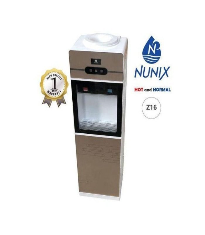 Nunix Dispenser  Double Door Hot And Normal Water Dispenser Z16N-Gold