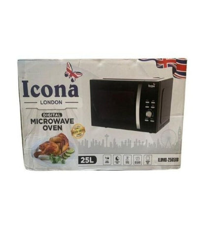 Icona Microwave oven 25L With Digital Setting ILDMO-2565XB
