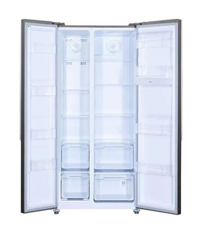 Syinix Fridge side by side 460 litres  with water dispenser FD460SBWS