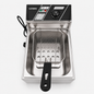 Electromate 6litres single tank electric deep fryer -stainless steel.