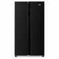 Beko  Fridge 429L Side-by-Side  No Frost, Glass Black BFF255GB KE