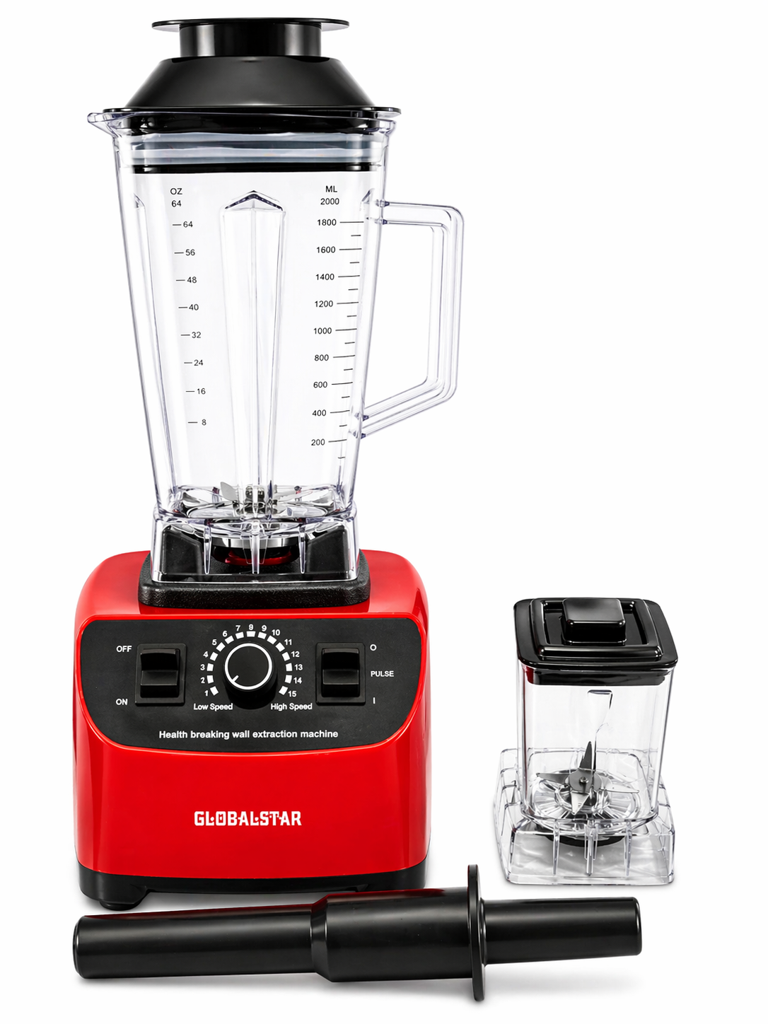 Globalstar Blender Heavy Duty Professional With Grinder GS-1589