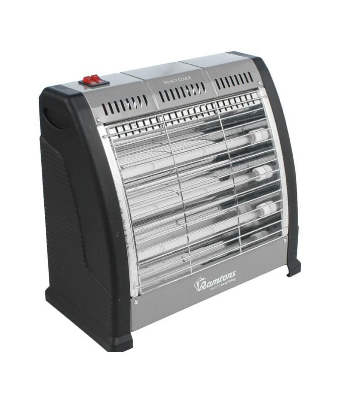 Ramtons Heater, Silver, Quartz Electric Bar Heater - RM/469