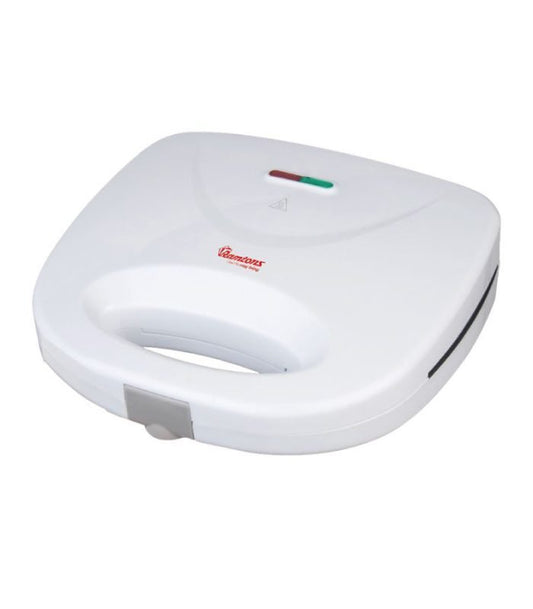 Ramtons Sandwich,  2 Slice Sandwich Toaster White - RM/479