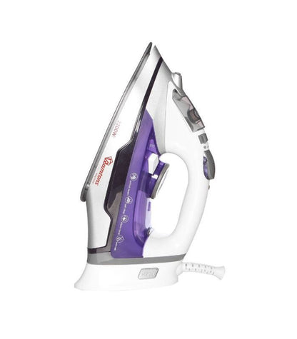 Ramtons Iron,  White And Purple Steam &amp; Dry Cordless Iron - RM/488