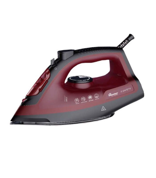 Ramtons Iron, Red Steam Iron - RM/584