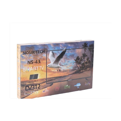 NosirTech TV Smart 43' 4K Android with Double Glass Unbreakable Screen