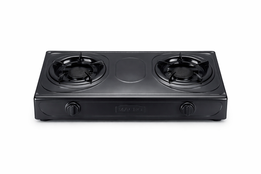 Macro Gas Cooker 2 Burner Stainless Steel SA-002
