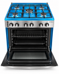 Unitech Cooker Free Standing 5 Gas Burners,Gas Oven,Jet burner with WOK Size 60*80