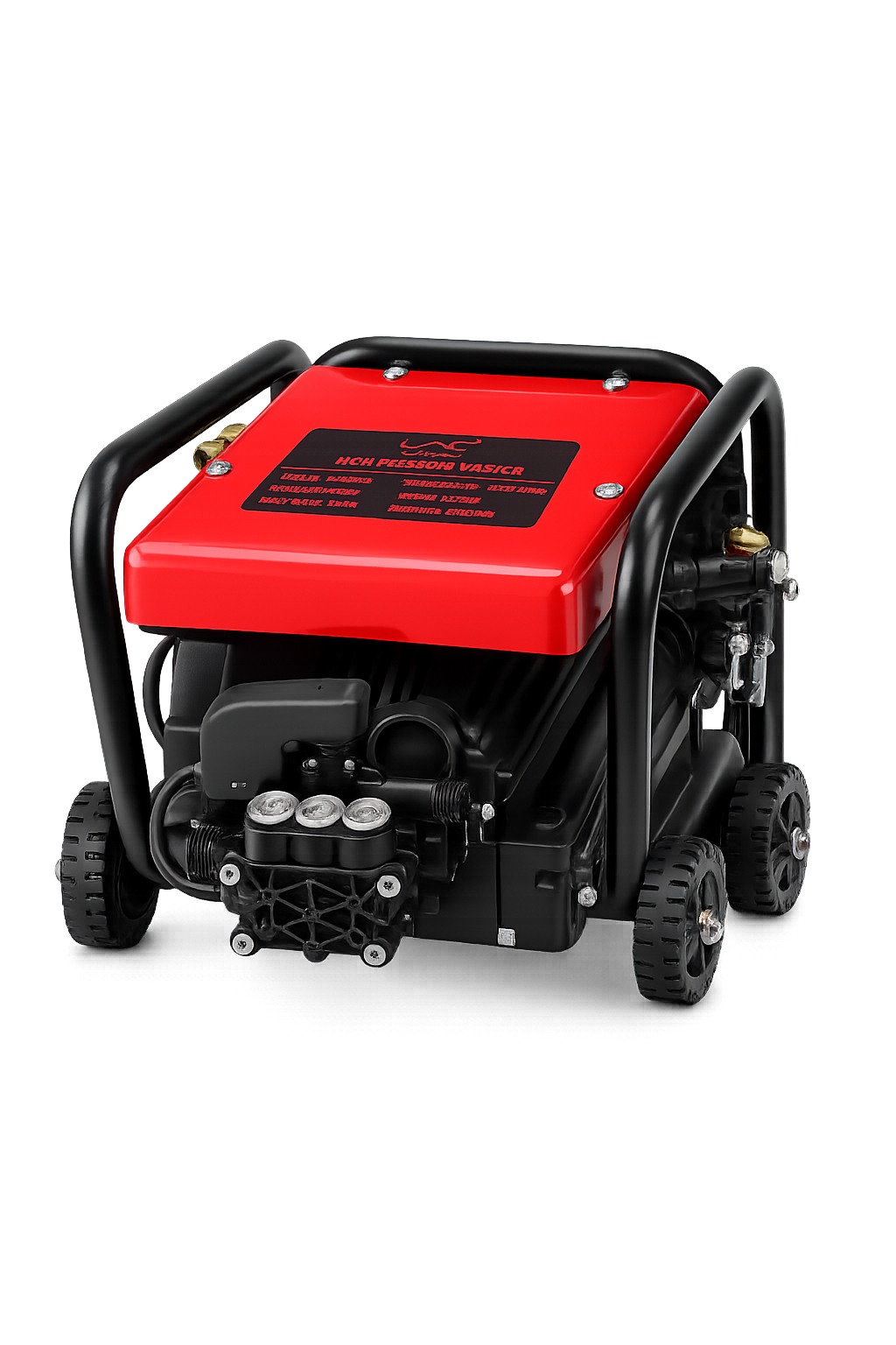 Laichy High Pressure Washer 1200W Electric Car Washer 100-120 Bar Portable Cleaning Machine 5.8L/Min 220-240V Red