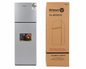 VOLSMART Refrigerator VL-BCD210 210L Double Door Top Freezer Fridge Silver Energy Saving Low Power Consumption