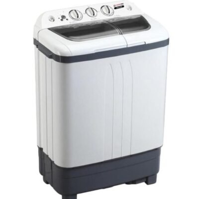 Smart Pro Washing Machine 7KG Twin Tub, White/Grey - SMW-07SA (1YR WRTY)